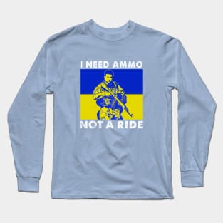 Ukraine Flag Long Sleeve T-Shirt